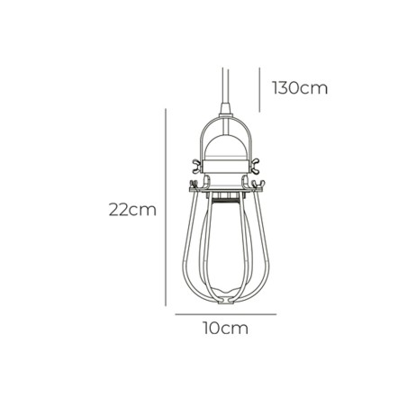 Ceiling Light EDM 32108 60 W
