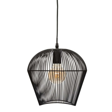 Lámpara de Techo Atmosphera Jena Negro 40W Metal (26 x 26 x 25 cm) 2