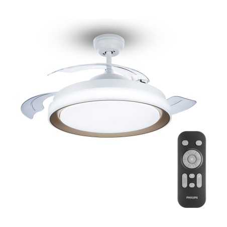 Deckenventilator mit Lampe Philips Atlas Gold 35 W 28 W 4500 Lm (2700