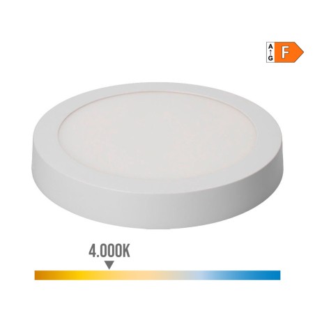 Lampadario EDM 31590 Bianco Alluminio Plastica 20 W Ø 22,5 x 4 cm (40