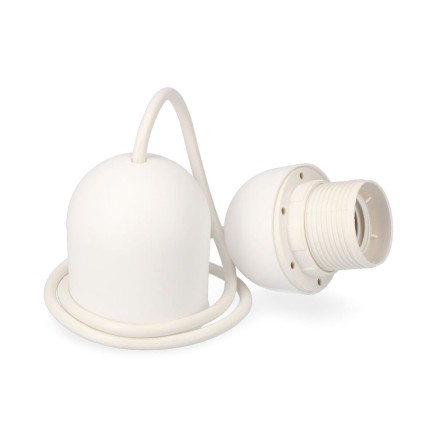 Lamp holder EDM E44310 White 2