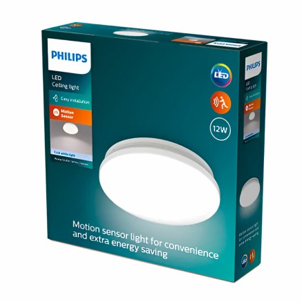 LED-Deckenleuchte Philips acuna 12 W Ø 24,5 cm Weiß Metall (4000 K) 2