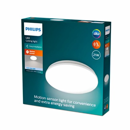 LED-Deckenleuchte Philips acuna 21W Weiß Metall (4000 K) 2