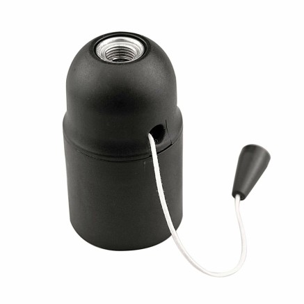 Portalampada Arditi Nero E27