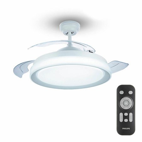 Ventilateur de Plafond avec Lumière Philips Atlas Blanc 35 W 28 W 450