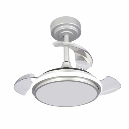 Ceiling Fan CristalRecord Silver 35 W (3000 K) (4000 K)