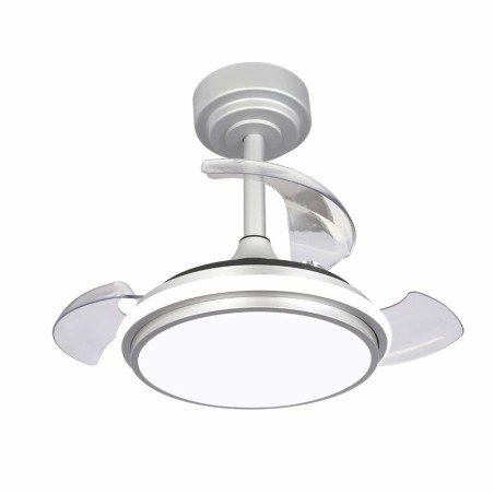 Ceiling Fan CristalRecord Silver 35 W (3000 K) (4000 K)