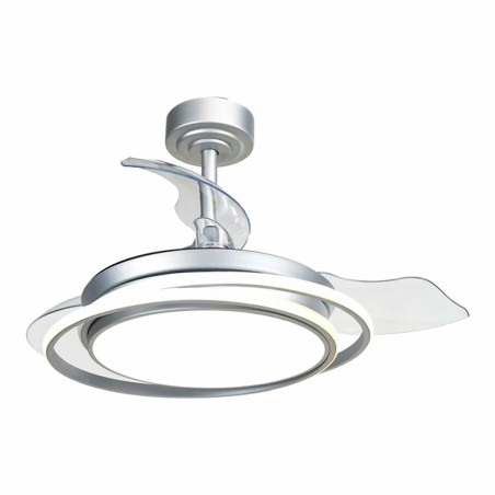Ventilatore da Soffitto CristalRecord Argentato 35 W (3000 K) (4000 K)