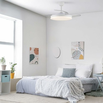 Deckenventilator CristalRecord Weiß 72 W (3000 K) (4000 K) 2