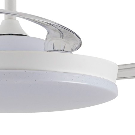 Ventilatore da Soffitto CristalRecord Bianco 72 W (3000 K) (4000 K)