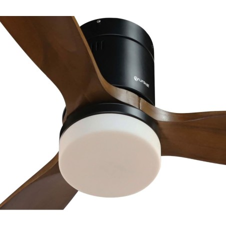 Ventilador de Techo con Luz Grunkel Marrón Negro 55 W