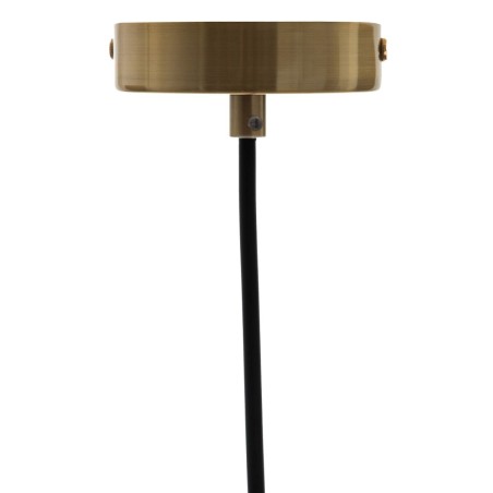 Deckenlampe 21 x 21 x 37 cm Gold Holz Eisen 220 V Mango-Holz 240 V