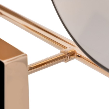 Muurlamp 50 x 14 x 41,6 cm Kristal Gouden Metaal