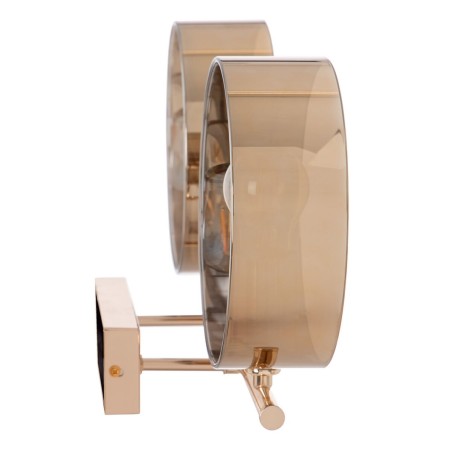 Muurlamp 50 x 14 x 41,6 cm Kristal Gouden Metaal
