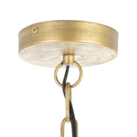 Suspension 54 x 54 x 54 cm Métal Bois Blanc 220 V 240 V