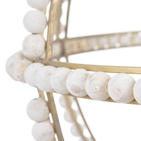 Suspension 54 x 54 x 54 cm Métal Bois Blanc 220 V 240 V