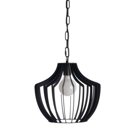 Plafondlamp 35 x 35 x 31 cm Zwart Metaal