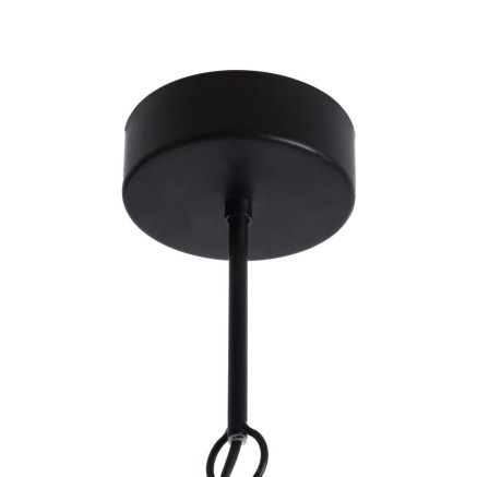 Plafondlamp 35 x 35 x 31 cm Zwart Metaal 2