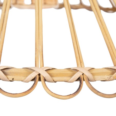 Suspension 57 x 57 x 20,5 cm Naturel Bambou 220 V 240 V 60 W (2 Unité