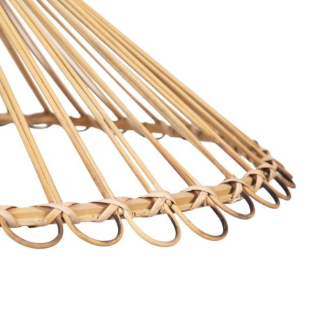 Suspension 57 x 57 x 20,5 cm Naturel Bambou 220 V 240 V 60 W (2 Unité