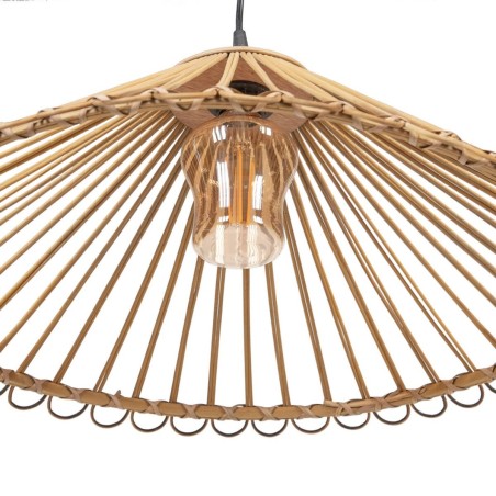 Suspension 57 x 57 x 20,5 cm Naturel Bambou 220 V 240 V 60 W (2 Unité