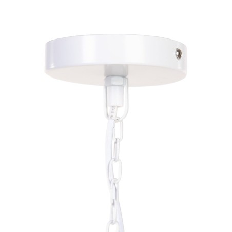 Plafondlamp Metaal Wit 80 x 80 cm