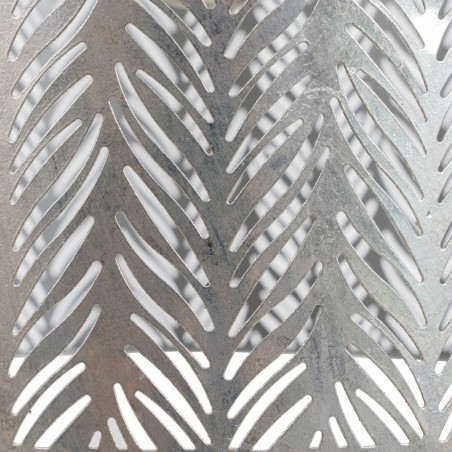 Lámpara de Techo 29,5 x 29,5 x 30 cm Negro Metal Plata Hierro 220 V 2