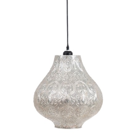 Plafondlamp 32 x 32 x 37,5 cm Metaal Zilver