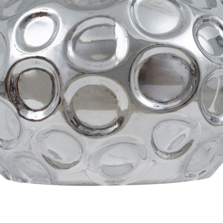 Plafondlamp 18 x 18 x 17,5 cm Kristal Zilver Ijzer Ø 18 cm