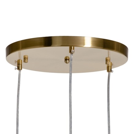 Plafondlamp Kristal Gouden Metaal 27 cm 31 x 31 x 45 cm 2