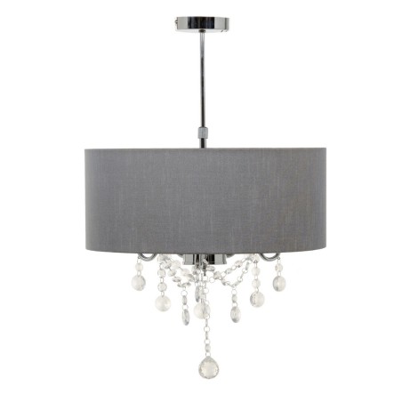 Plafondlamp 44 x 44 x 65 cm Grijs Metaal Ø 44 cm