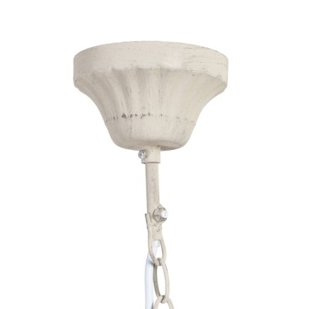 Lampadario 51 x 50 x 96 cm Metallo Taupé Ø 15 cm Classico 2