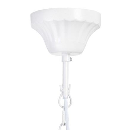 Suspension 53 x 53 x 112 cm Métal Blanc Ø 15 cm Classique 2