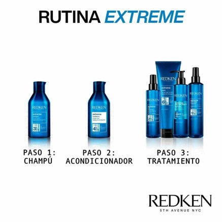 Shampoo Set Redken EXTREME 3 Pieces 2