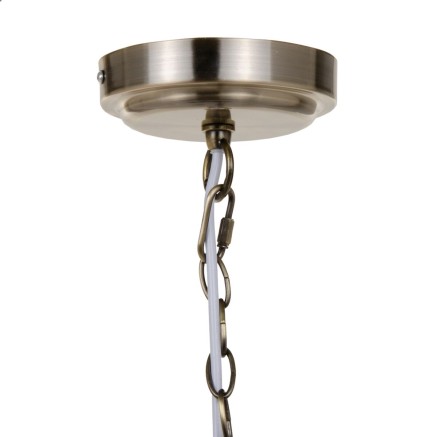 Ceiling Light 38 x 38 x 80,5 cm Golden Metal 2