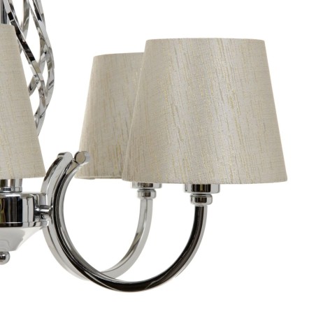 Plafondlamp Ø 14 cm 36 x 36 x 110 cm Metaal Zilver