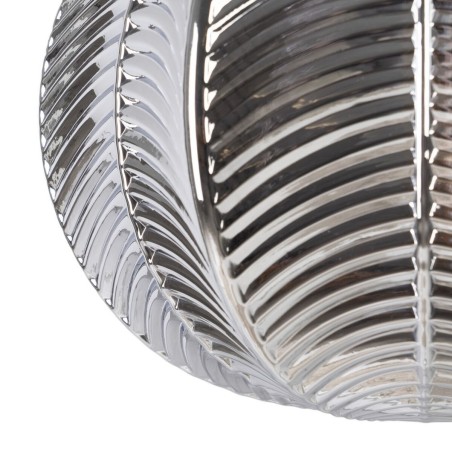Lampadario 34,5 x 34,5 x 130 cm Cristallo Grigio
