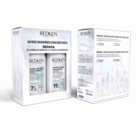 Set di Shampoo Redken ACIDIC BONDING CONCENTRATE 3 Pezzi