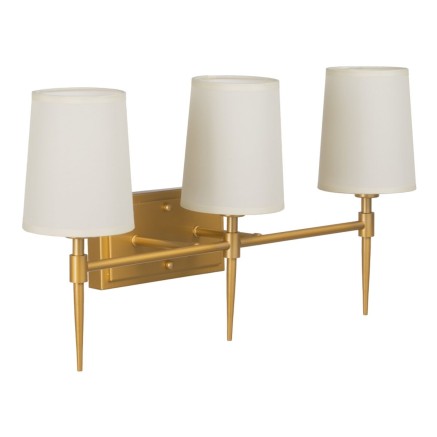 Wandleuchte 58 x 20 x 31,5 cm synthetische Stoffe Gold Metall Moderne