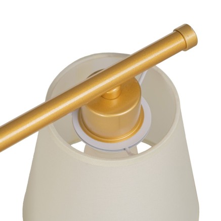 Lampada da Parete 82 x 20 x 25 cm Dorato Metallo Moderno 2