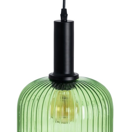 Plafondlamp Kristal Metaal Groen 20 x 20 x 30 cm