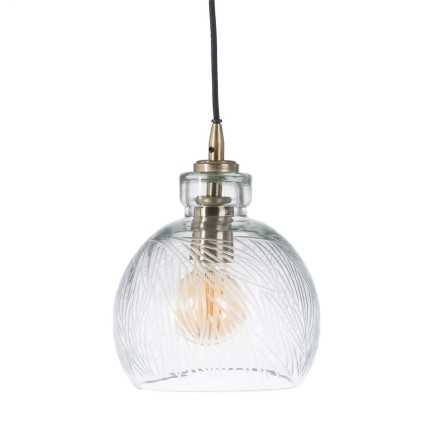 Plafondlamp Kristal Metaal 20 x 20 x 27 cm
