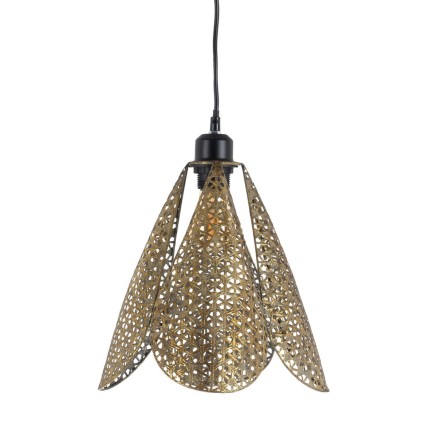 Deckenlampe Gold Silberfarben Eisen 220-240 V 24 x 24 x 31,5 cm