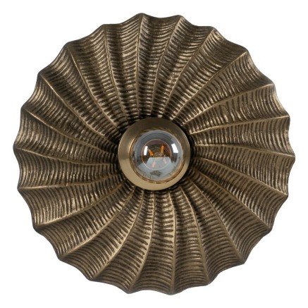 Wandleuchte Gold Aluminium Eisen A 220-240 V 27 x 9 x 27 cm