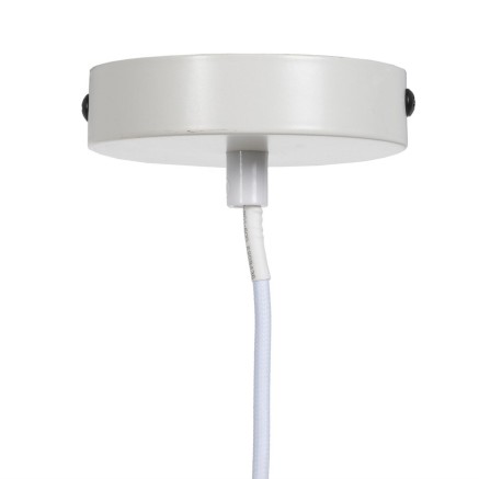 Ceiling Light Beige Paper Iron 220-240 V 41 x 41 x 17 cm 2