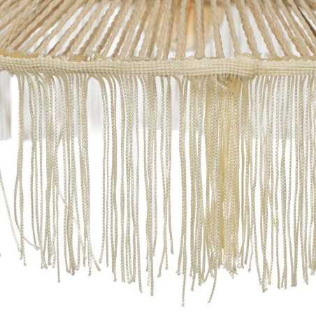 Plafondlamp Beige Papier Ijzer 220-240 V 41 x 41 x 17 cm