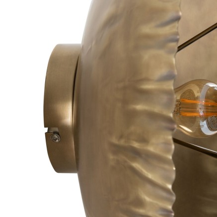 Wall Light Golden Iron A 220-240 V 48 x 18 x 48 cm 2