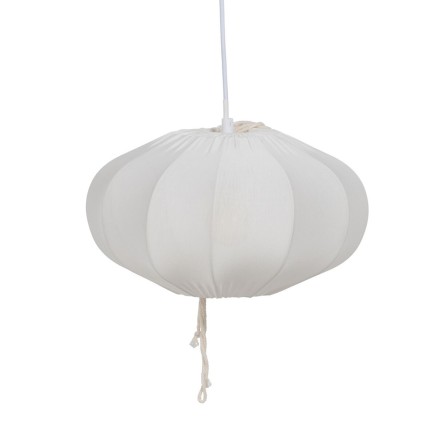 Plafondlamp Wit Katoen 220-240 V 30 x 30 x 17,5 cm
