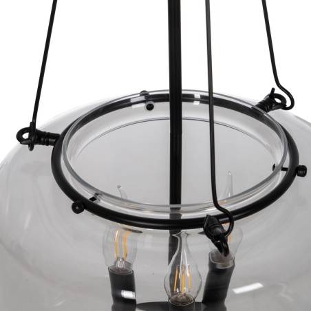 Deckenlampe Schwarz Kristall Eisen 220-240 V 35 x 35 x 72 cm