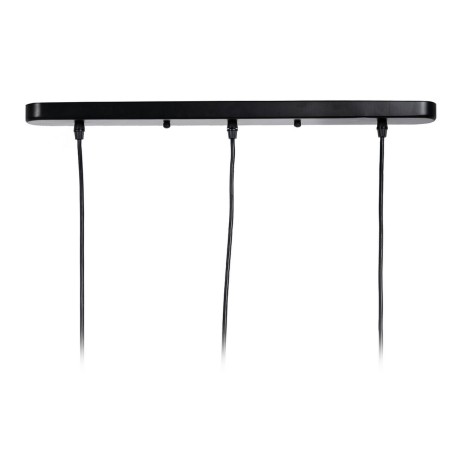 Plafondlamp Zwart Natuurlijk Ijzer 220-240 V 77 x 27 x 92 cm